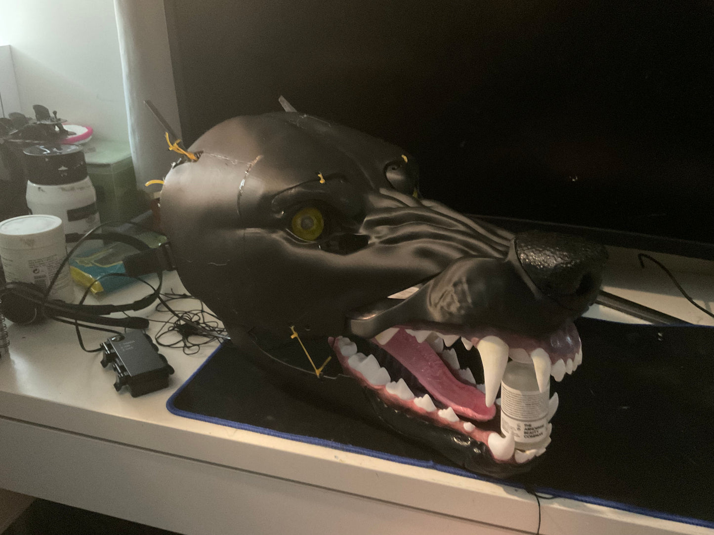 Amarus V1 Functional STL mask Werewolf