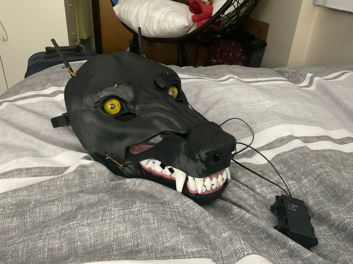Amarus V1 Functional STL mask Werewolf