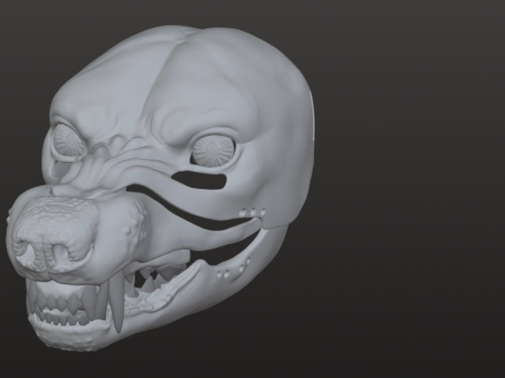 High-Quality Realistic Werewolf Mask for Halloween