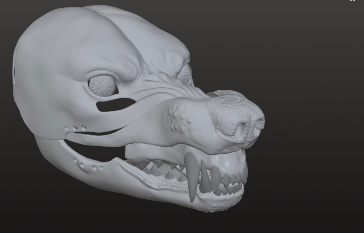 High-Quality Realistic Werewolf Mask for Halloween