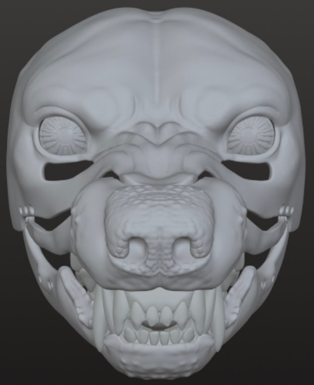 High-Quality Realistic Werewolf Mask for Halloween