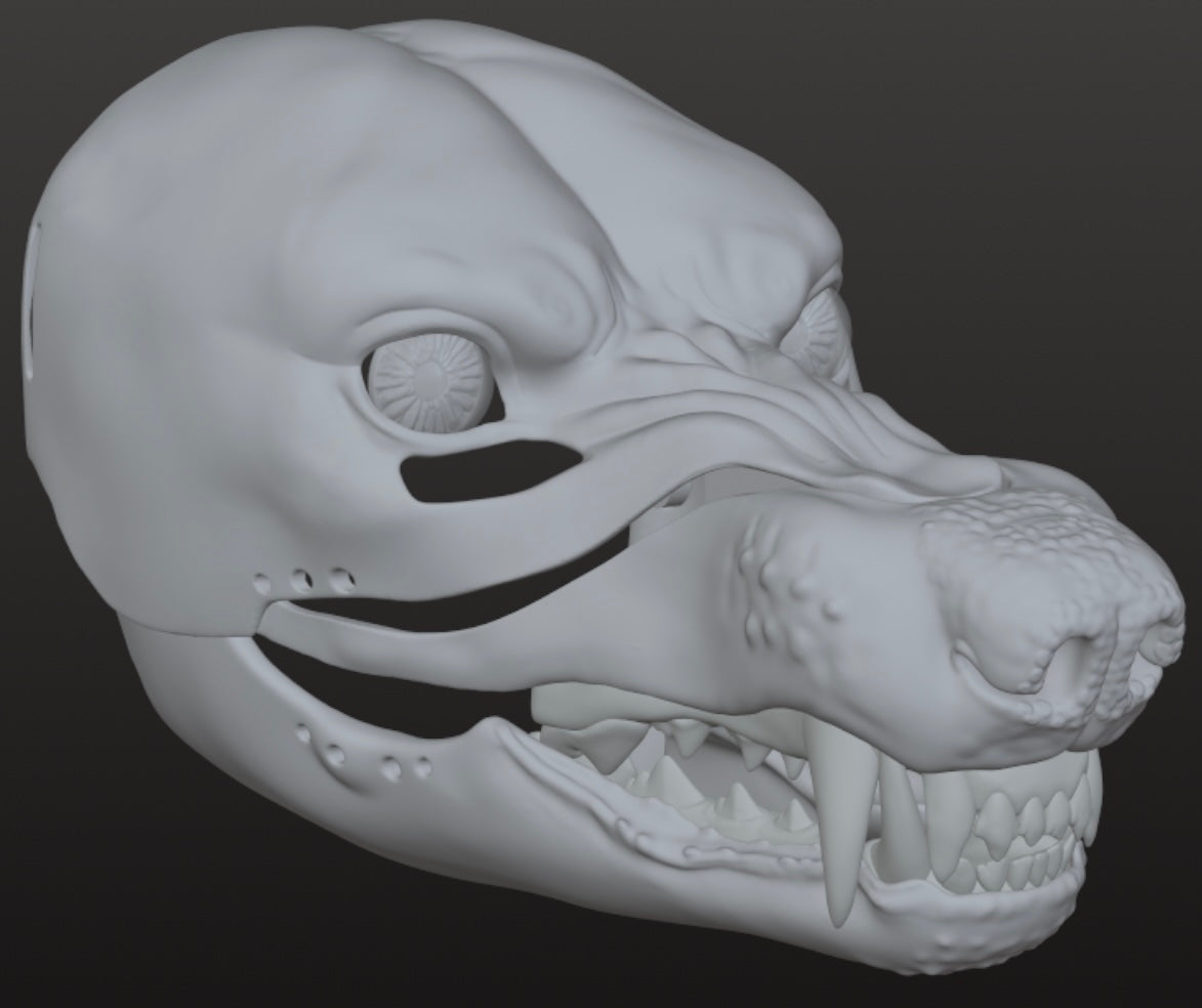 High-Quality Realistic Werewolf Mask for Halloween