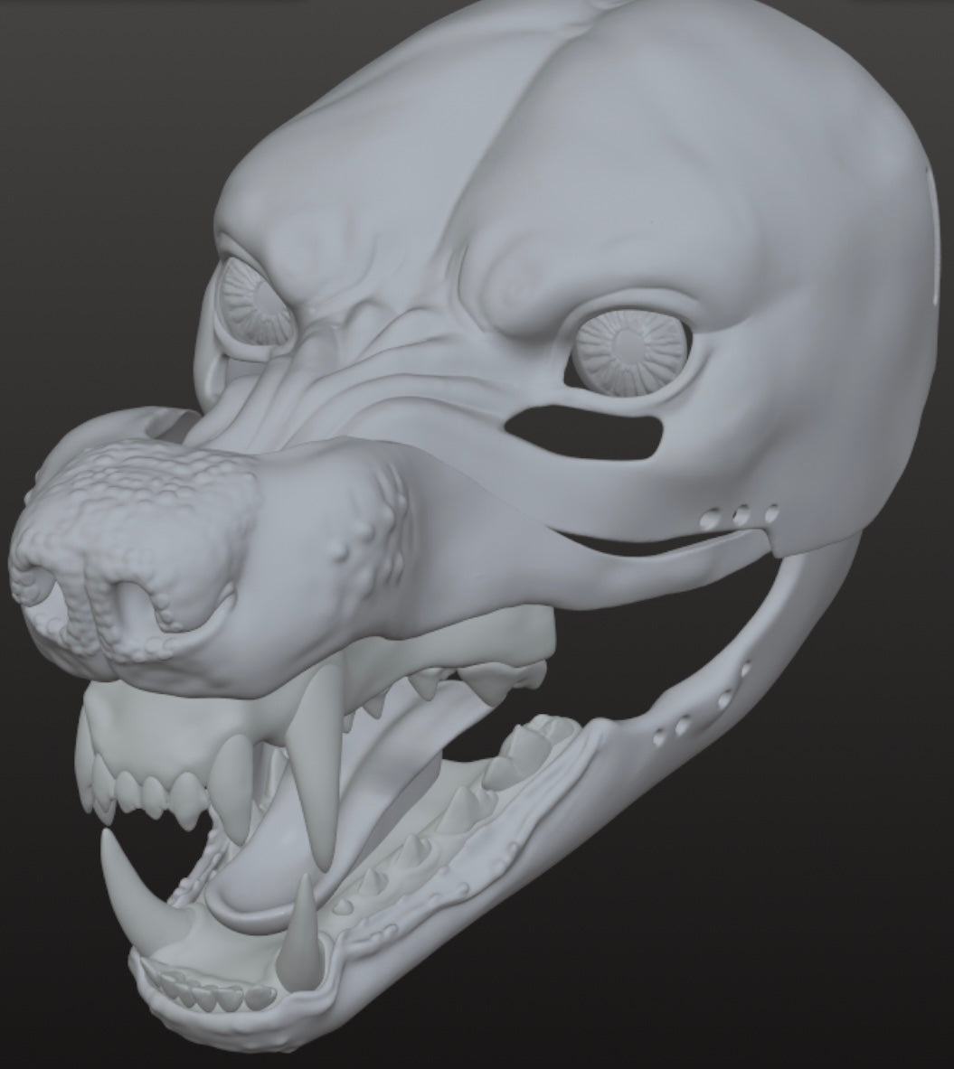 High-Quality Realistic Werewolf Mask for Halloween