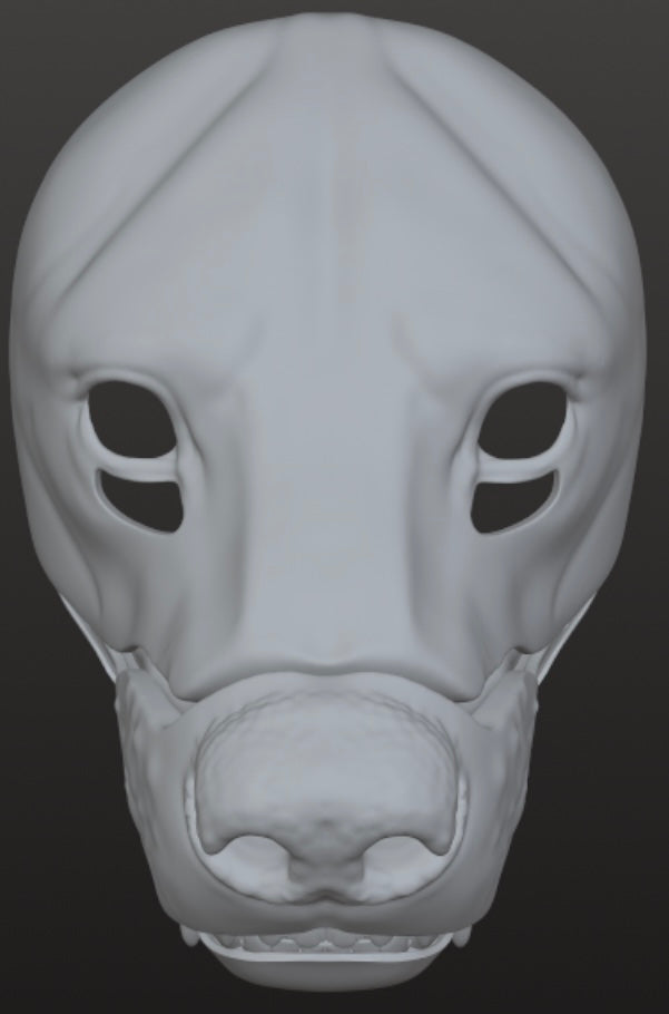 Honey Badger Mask 3Dfile