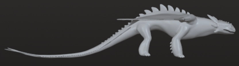 Pre-Rigged Nightfury Model