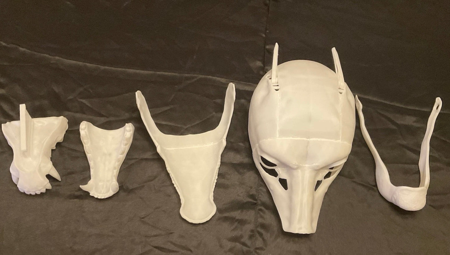 Realistic Werewolf Mask (Printed after pay)