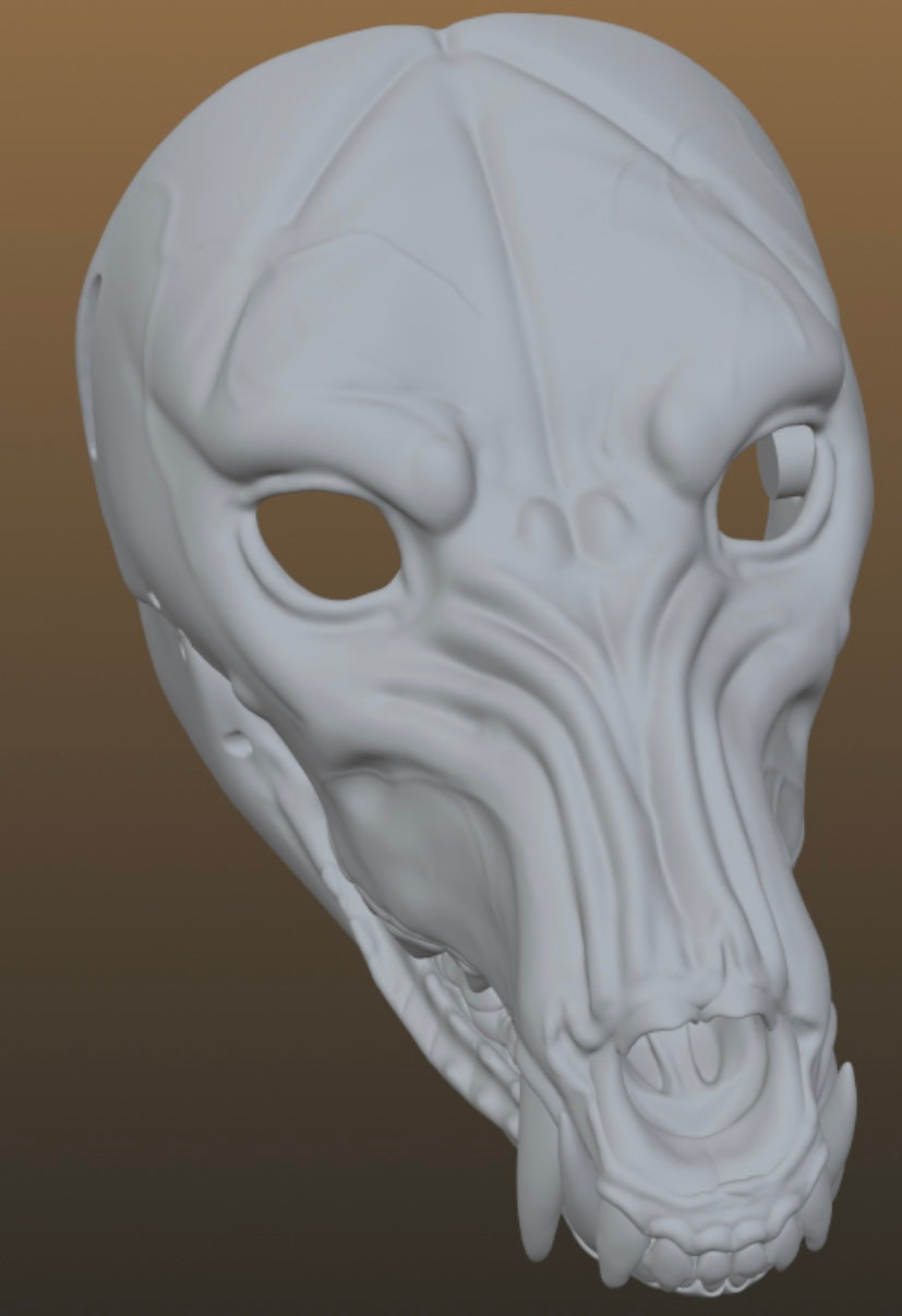 Zombie Wolf Mask