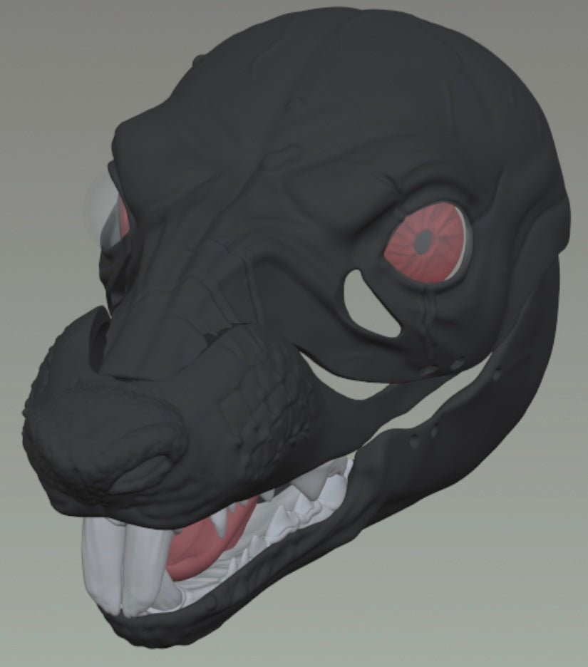 Skaven Mask from Warhammer (STL)