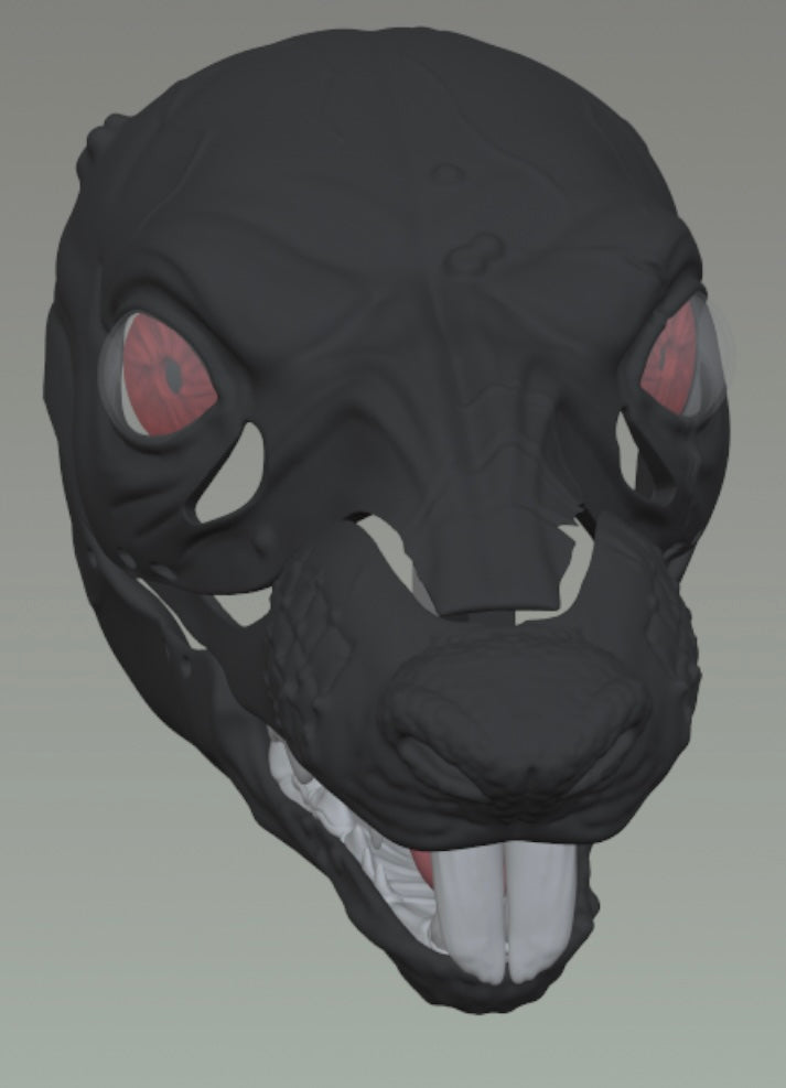 Skaven Mask from Warhammer (STL)