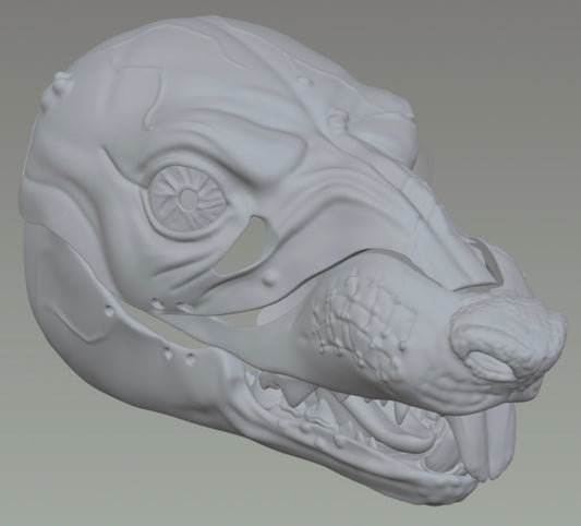 Skaven Mask from Warhammer (STL)
